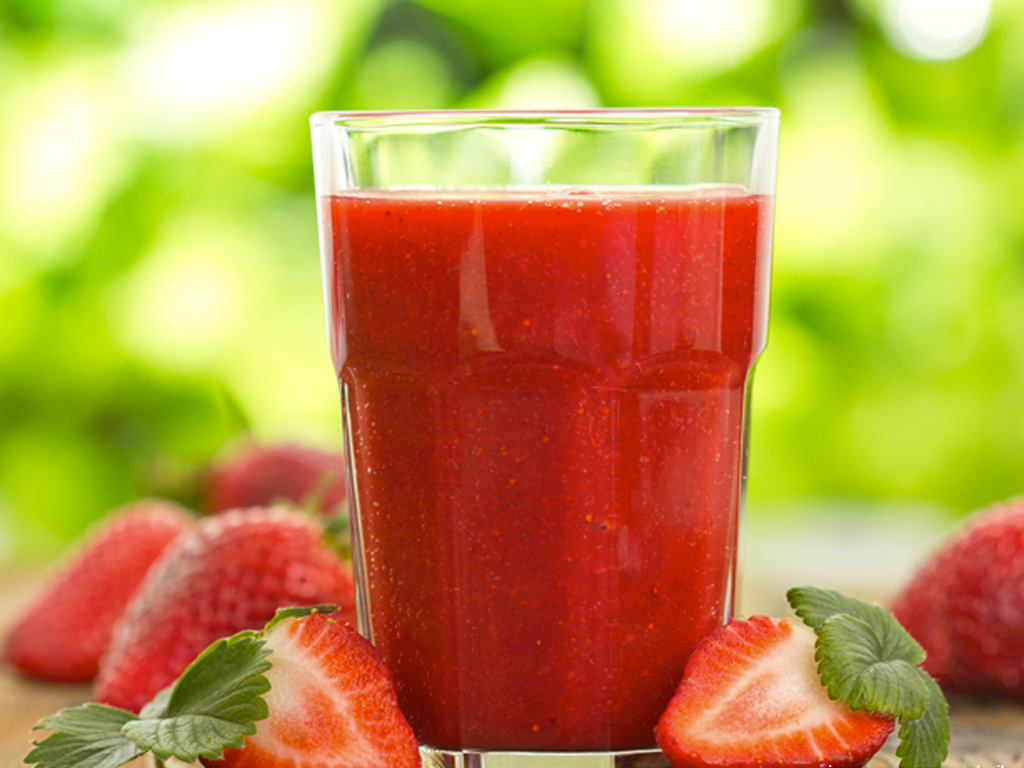 Suco Morango copo 300ml